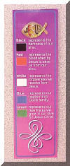 Bookmark with Pin (Click for pricing and info)