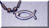 Hematite Fish Necklace (Click for pricing and info)